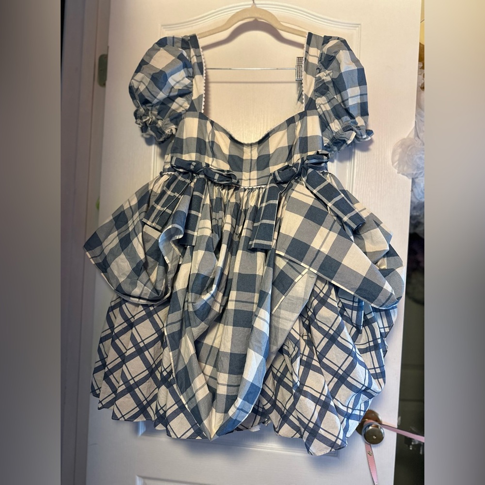 SELKIE, The Tea Towel Mini Love Story Dress, medium - Picture 7 of 16